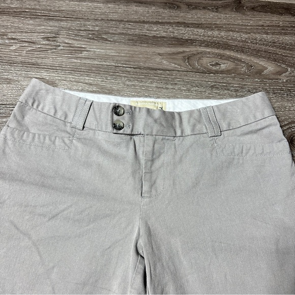 Banana Republic Martin Petite Size 8 Women Gray Pants - Picture 3 of 7